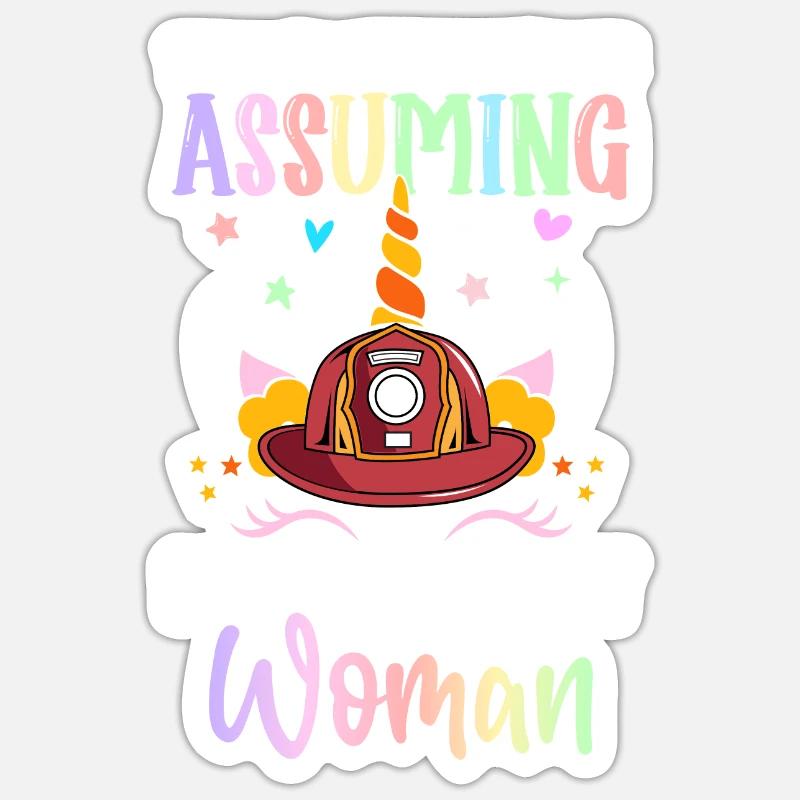 Feuerwehrmann Brandbekämpfung Sticker Größe S (10 x 10 cm)