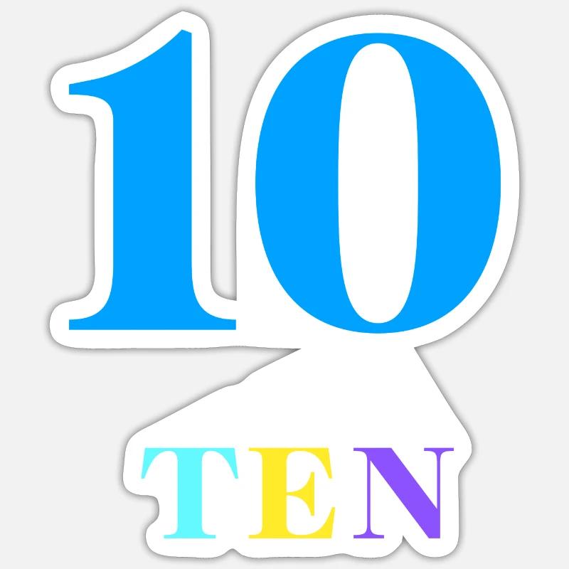 Sticker size S (10 x 10 cm) - 