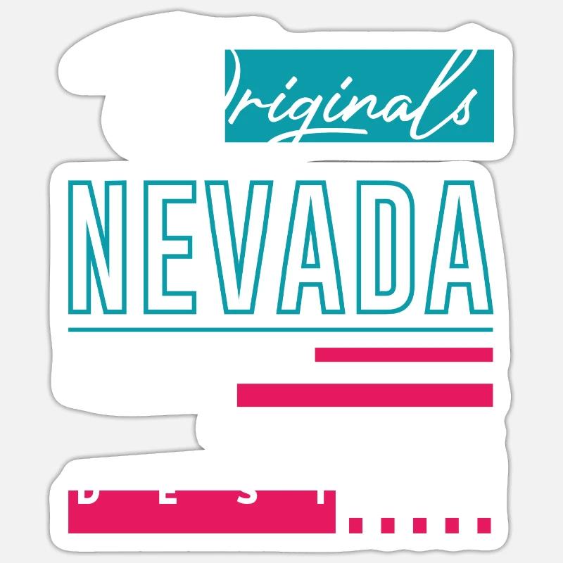 Nevada Sticker Größe S (10 x 10 cm)