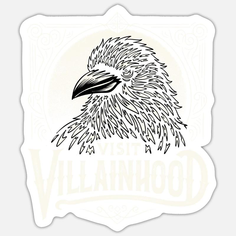 Antagonist Evil Rogue Sticker size S (10 x 10 cm)