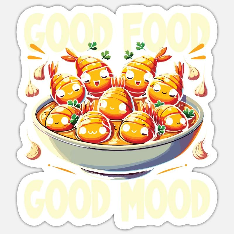 Spanisches Essen Sticker Größe S (10 x 10 cm)