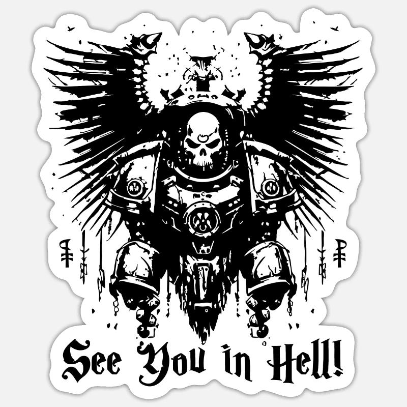 Sticker taille S (10 x 10 cm) -