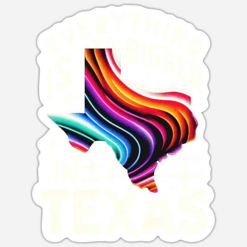 Texas State Texans Texas Sticker size S (10 x 10 cm)