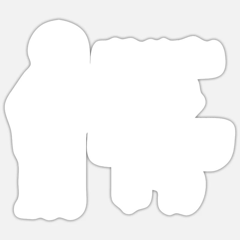 Get Well Soon Broken Foot Broken Bone Sticker size S (10 x 10 cm)