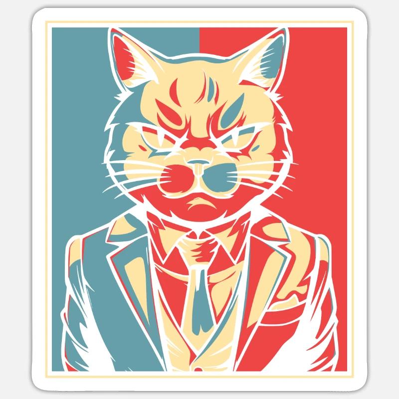 Sticker taille S (10 x 10 cm) - 