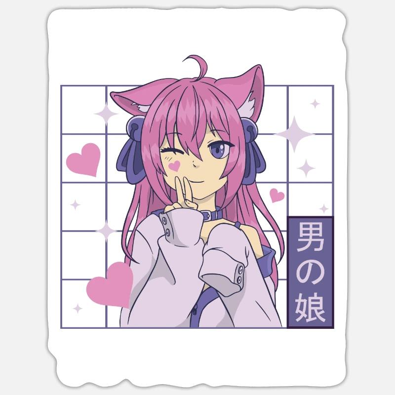 Crossdressing - Sticker size S (10 x 10 cm) - white matte