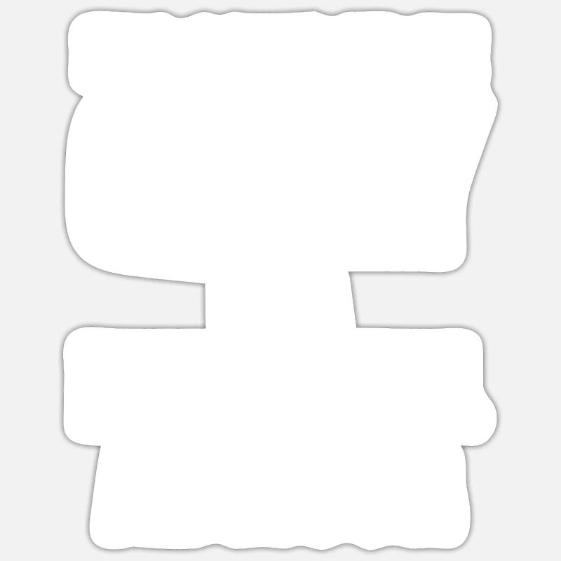 Es Wird In Ordnung Sein, Ich Bin Ein Sticker Größe S (10 x 10 cm)