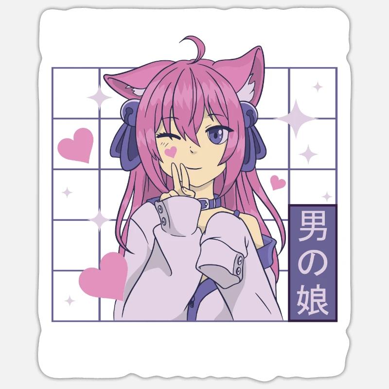 Crossdressing - Sticker size S (10 x 10 cm) - white matte