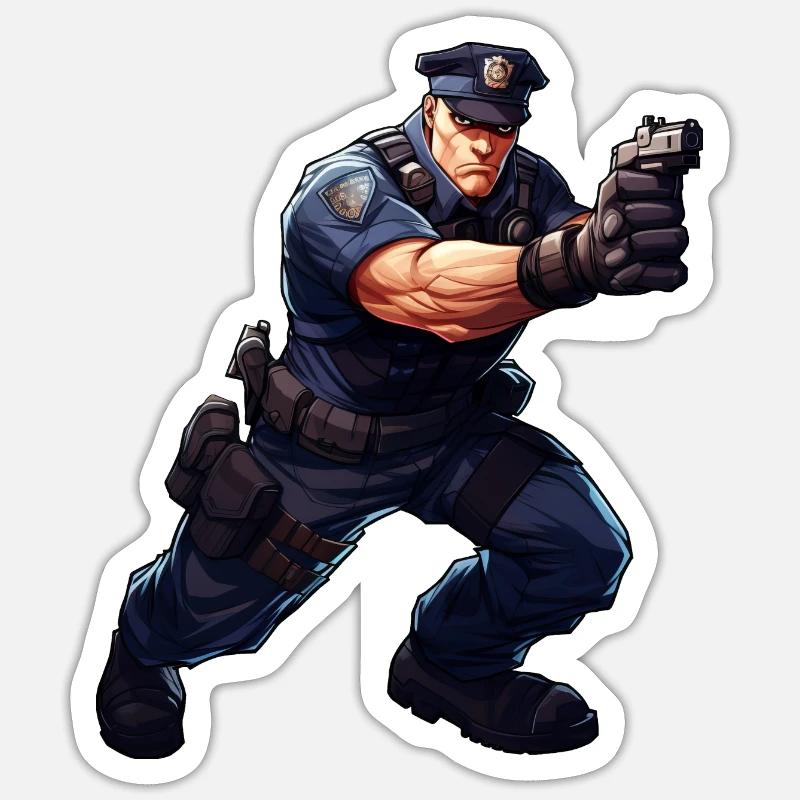 Sticker taille S (10 x 10 cm) - 