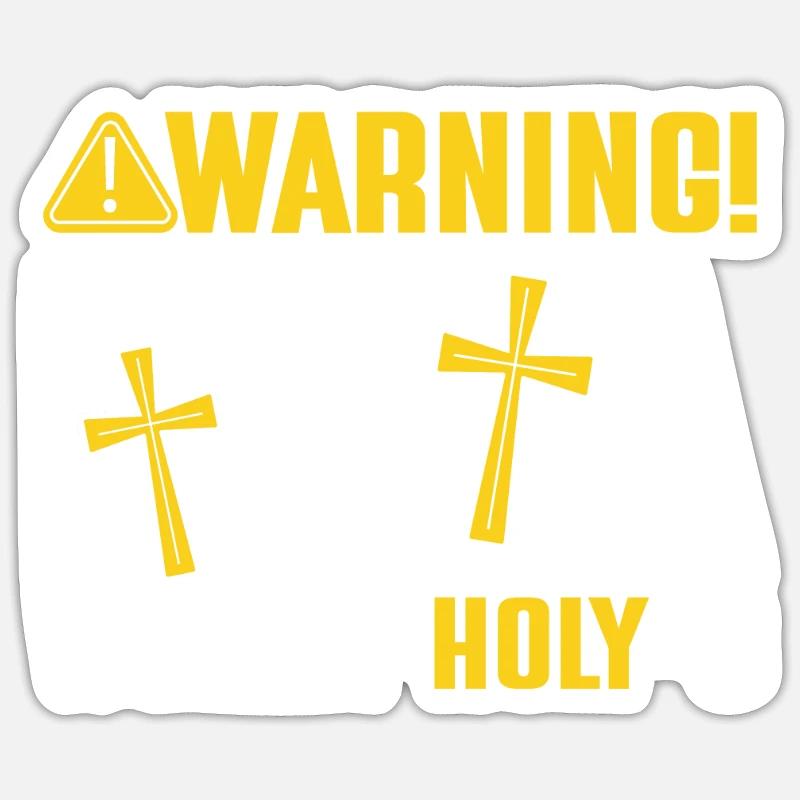 Chaplain, Clerical, Parish Priest Sticker size S (10 x 10 cm)