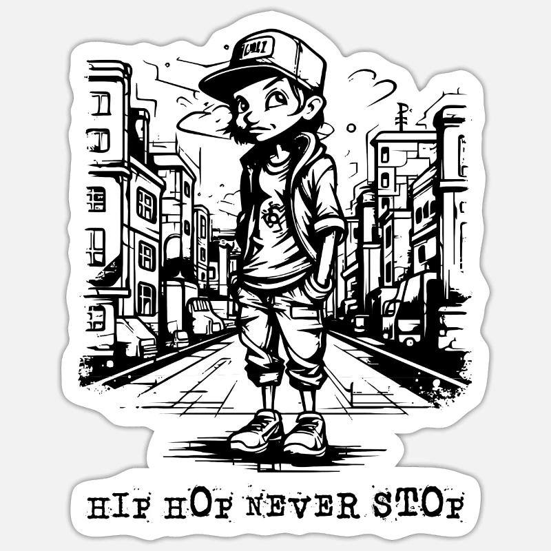 Sticker size S (10 x 10 cm) - 