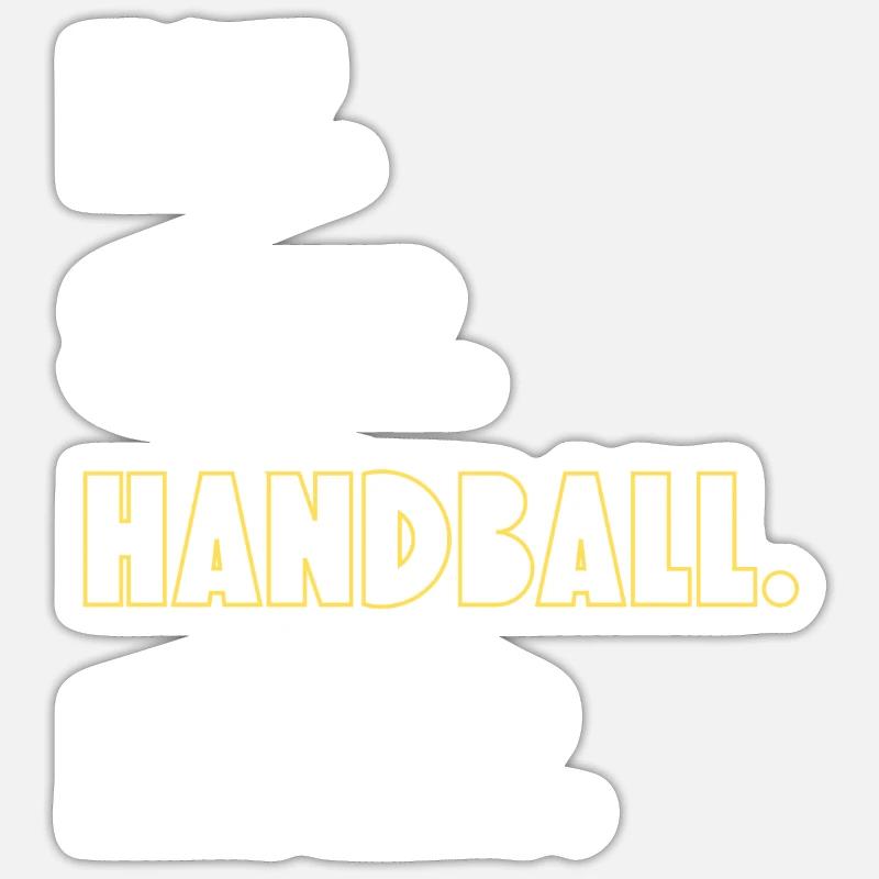 Handball Sticker size S (10 x 10 cm)