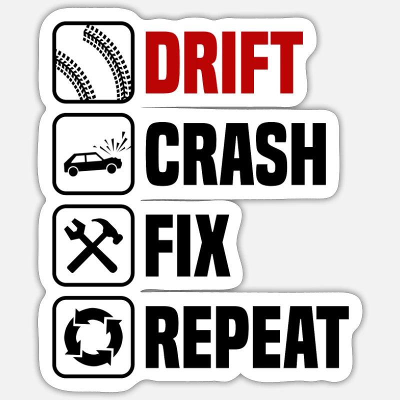 Sticker taille S (10 x 10 cm) - 