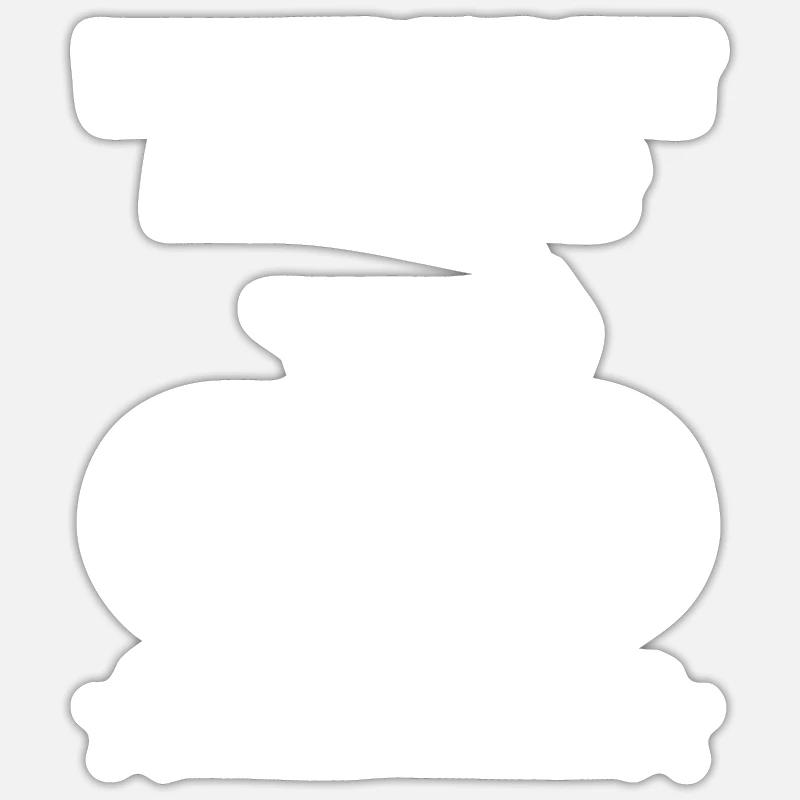 Sticker Größe S (10 x 10 cm) - 