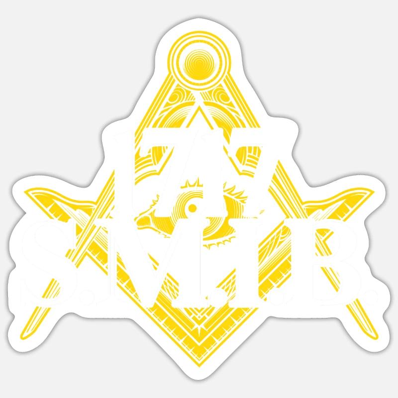 Masonic Freemasonry Fraternal Sticker Größe S (10 x 10 cm)