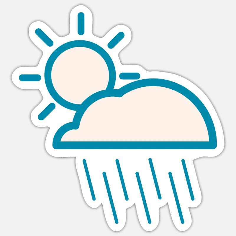 Weather changeable Sticker size S (10 x 10 cm)