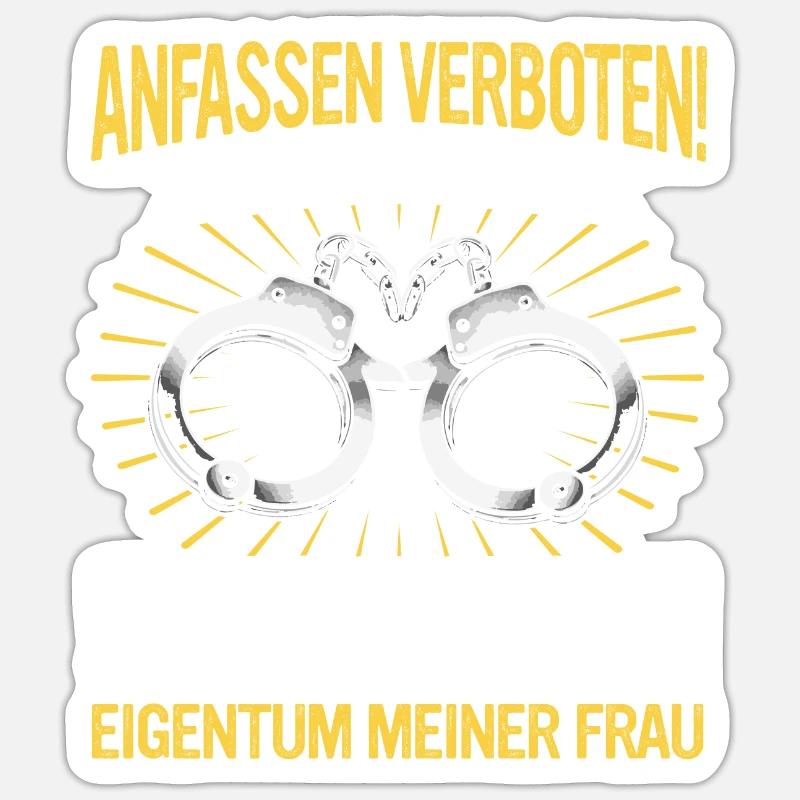 55 Hochzeitstag Jahrestag Ehemann Ehefrau Sticker Größe S (10 x 10 cm)