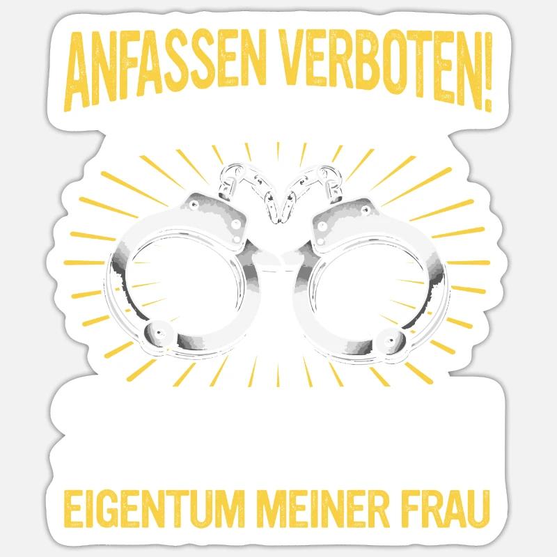 35 Hochzeitstag Jahrestag Ehemann Ehefrau Sticker Größe S (10 x 10 cm)