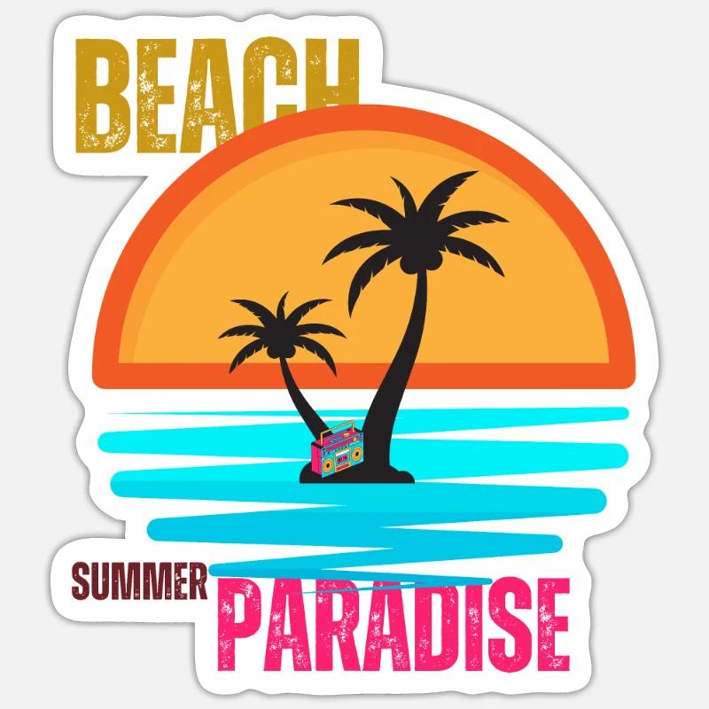 Sticker taille S (10 x 10 cm) - 