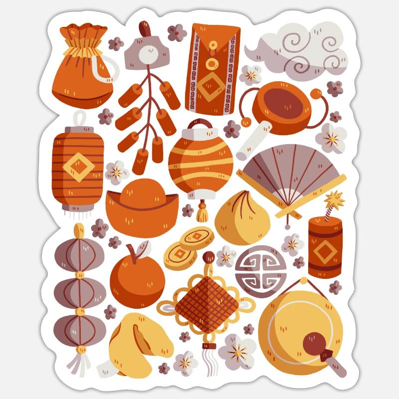 Sticker Größe S (10 x 10 cm) - 