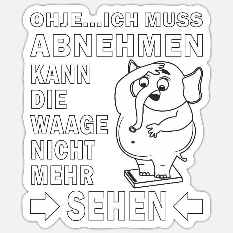 Sticker Größe S (10 x 10 cm) - 