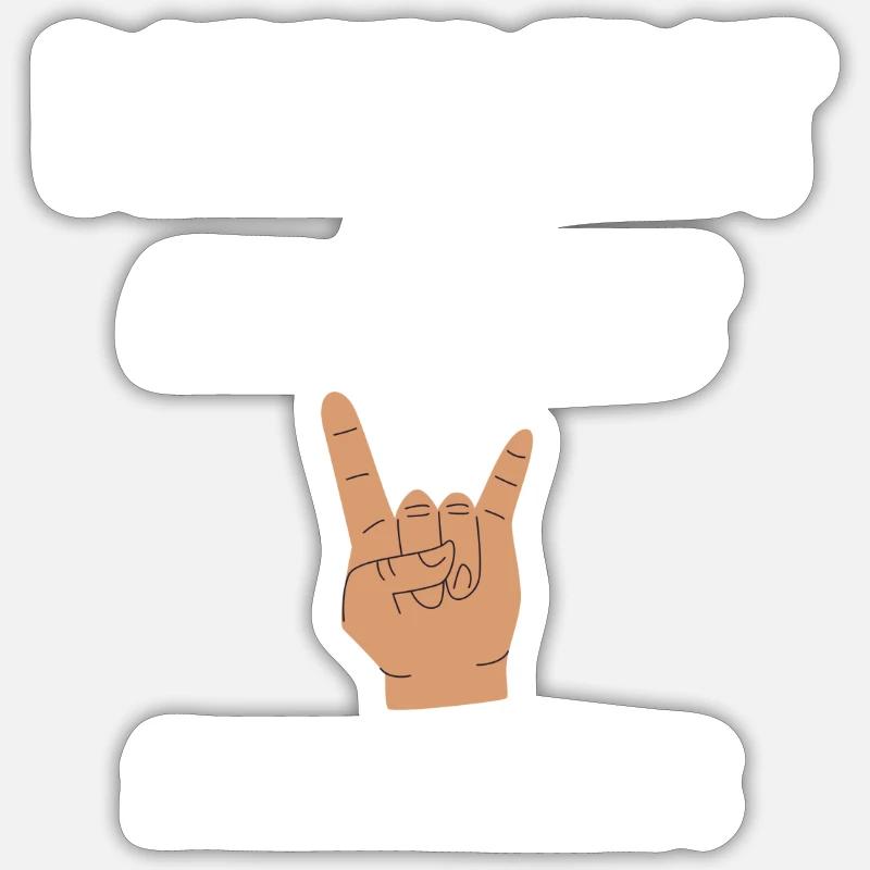 Different, no less fun Sticker size S (10 x 10 cm)