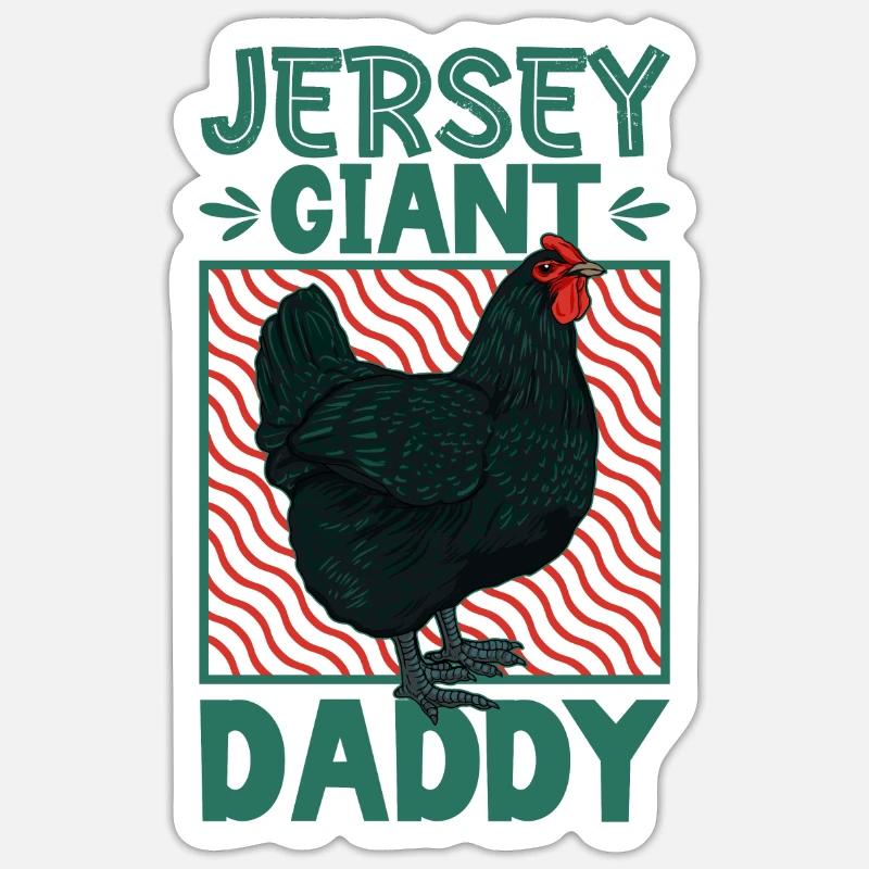 Jersey Géant Papa Sticker taille S (10 x 10 cm)