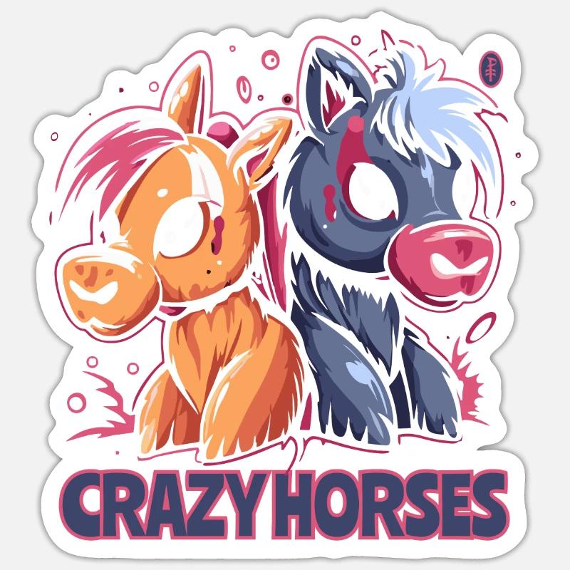 Sticker Größe S (10 x 10 cm) - 