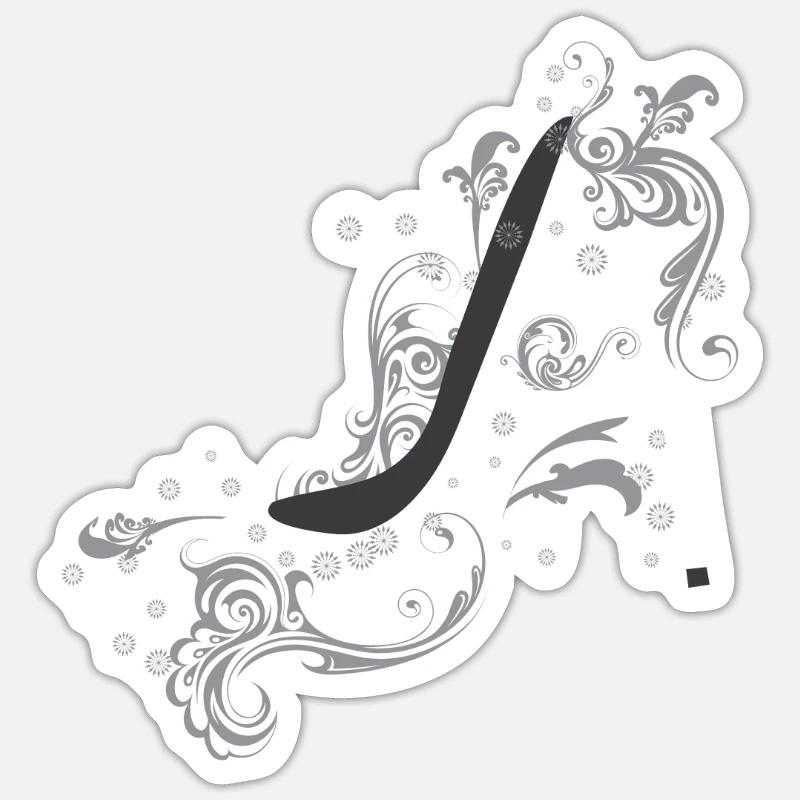 Mode Talons Hauts À La Mode Sticker taille S (10 x 10 cm)