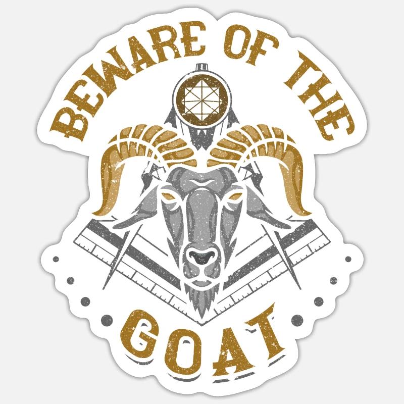 Masonic Freemasonry Fraternal Sticker Größe S (10 x 10 cm)