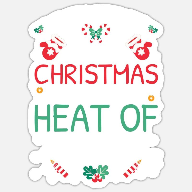 Le plus probable à Noël Sticker taille S (10 x 10 cm)