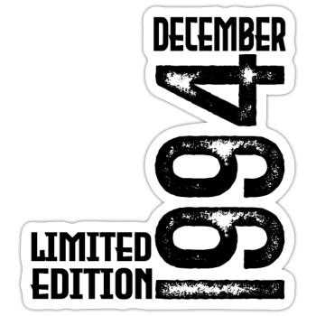 Birthday Gift December 1994. December 1994. - Sticker size S (10 x 10 cm) - white matte - Front