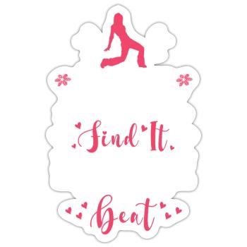 Confidence Is The Key Dancing Saying Funny Dance C - Sticker Größe S (10 x 10 cm) - Mattweiß - Vorne