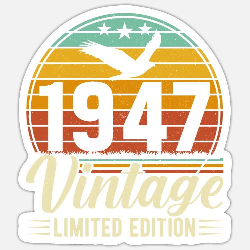 1947 - Ein legendäres Meisterwerk Sticker Größe S (10 x 10 cm)