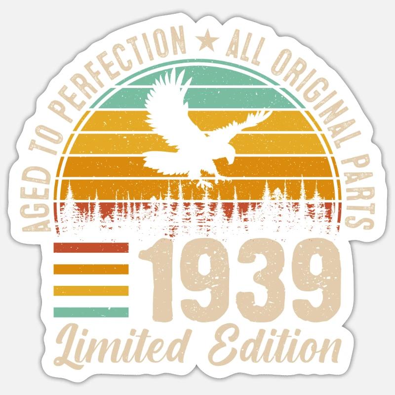 1939 - A legendary year Sticker size S (10 x 10 cm)