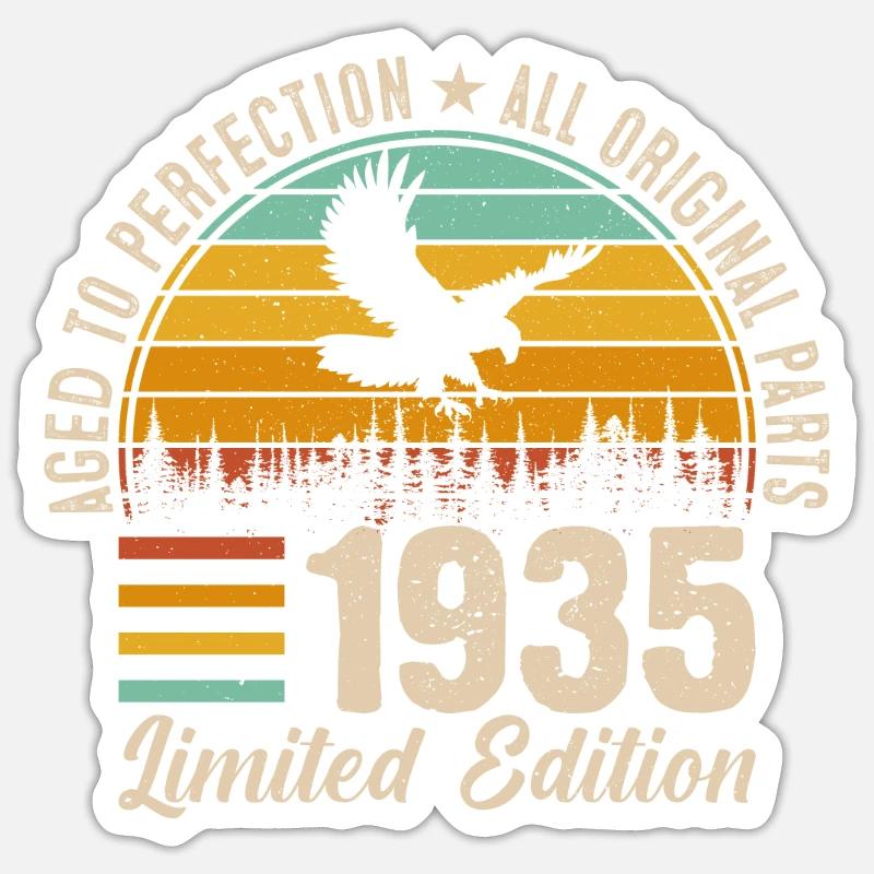 1935 - Un chef-d’œuvre intemporel Sticker taille S (10 x 10 cm)