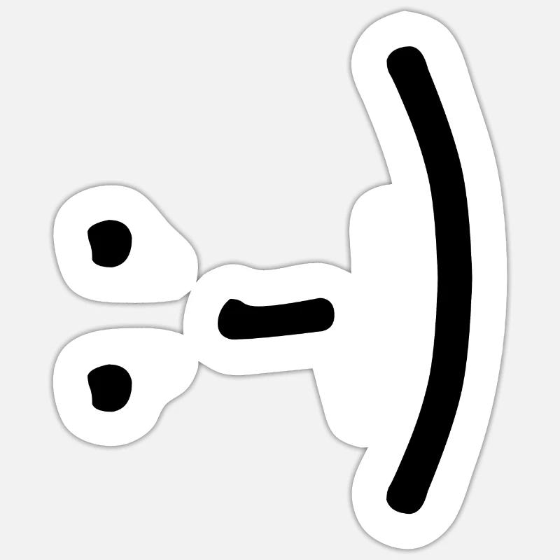 Sticker taille S (10 x 10 cm) - 