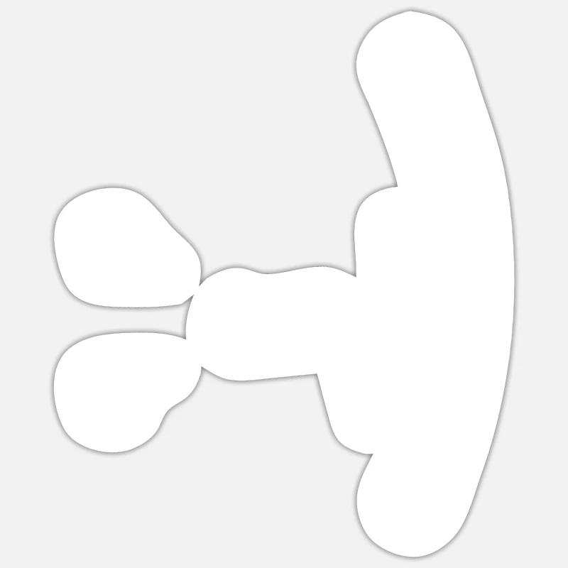 Sticker taille S (10 x 10 cm) - 