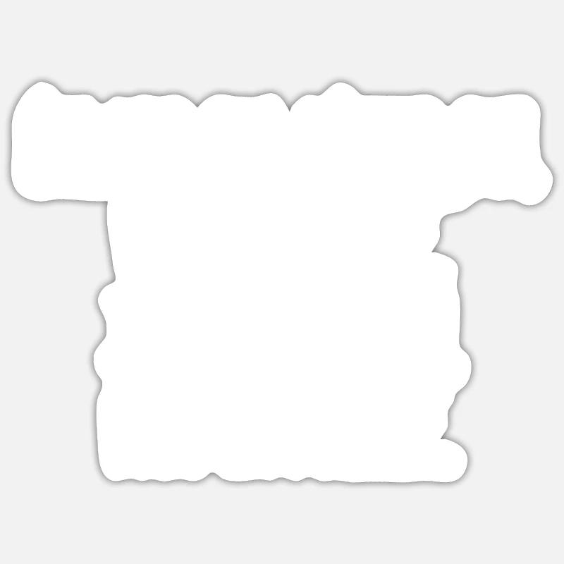 vas-y ondule Sticker taille S (10 x 10 cm)