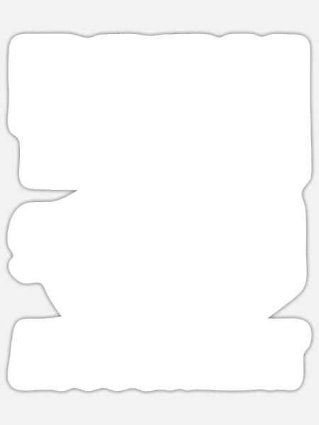 Lustiges Steuerberater Buchhalter Geschenk - Sticker Größe S (10 x 10 cm) - Mattweiß