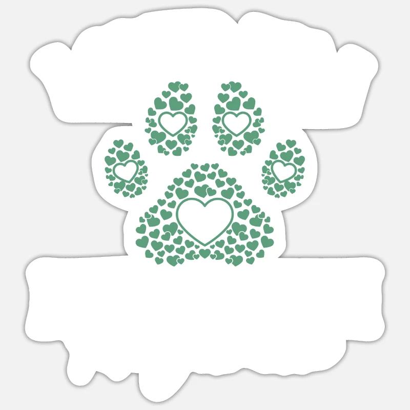 Rhodesian Ridgeback Gifts - Sticker Größe S (10 x 10 cm) - Mattweiß