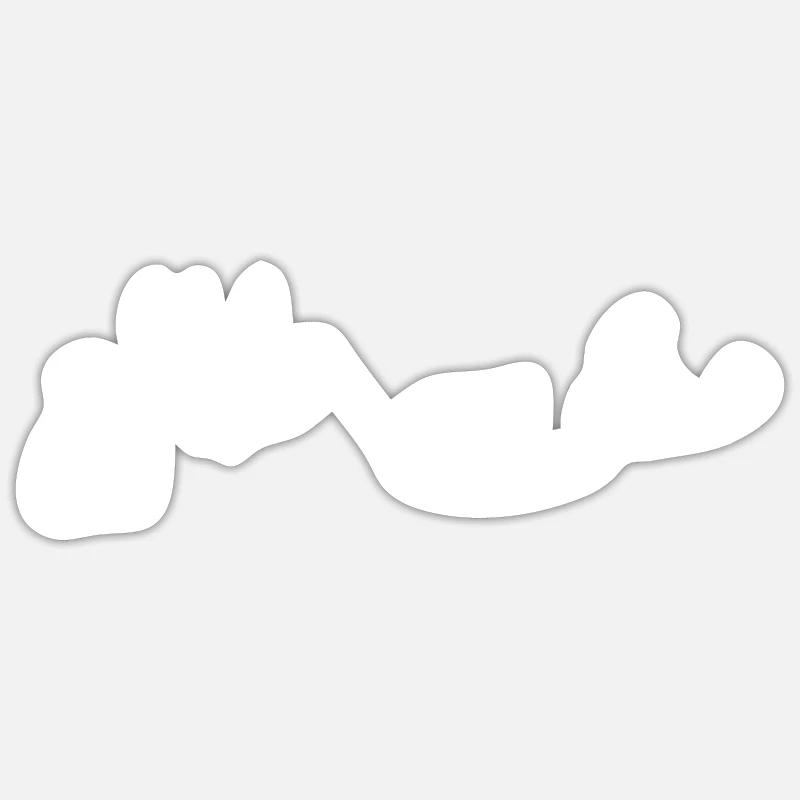Sticker størrelse S (10 x 10 cm) - 