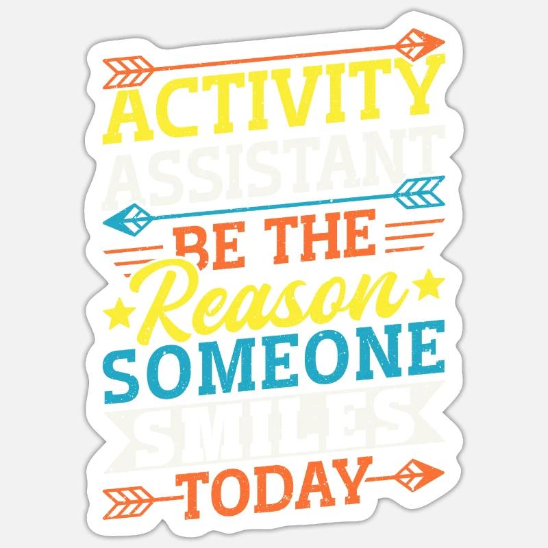 Activity Assistant Appreciation Sticker Größe S (10 x 10 cm)