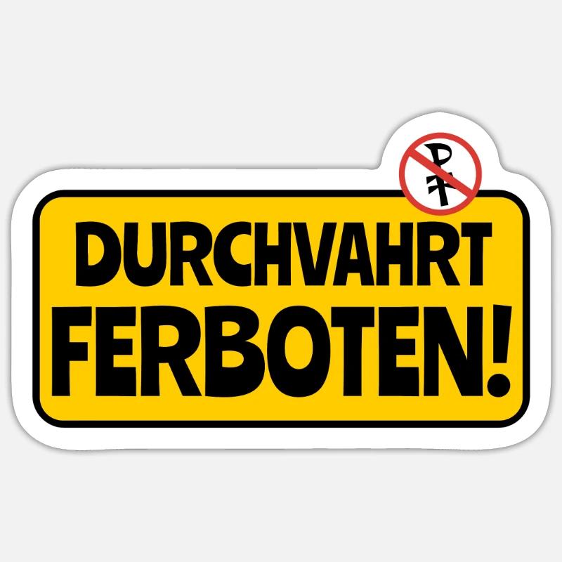 Sticker Größe S (10 x 10 cm) - 