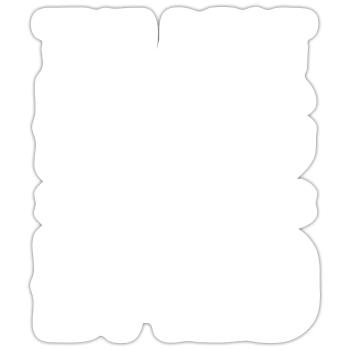 Bald Head Baldness Beard Bald Head - Sticker size S (10 x 10 cm) - white matte - Front