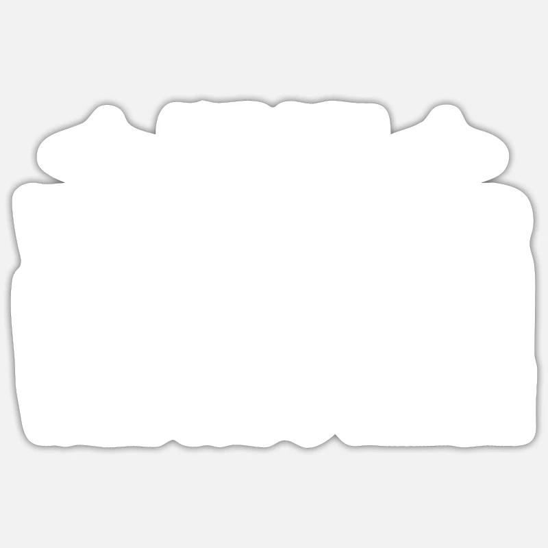 Webentwickler Programmierer Frontend-Entwickler - Sticker Größe S (10 x 10 cm) - Mattweiß