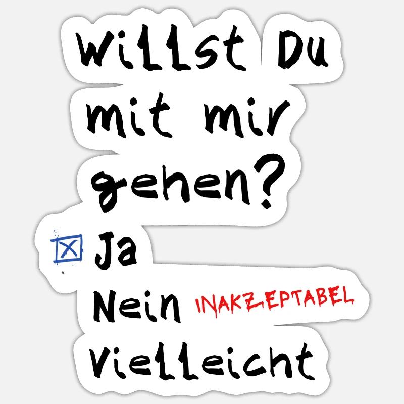 Sticker Größe S (10 x 10 cm) -