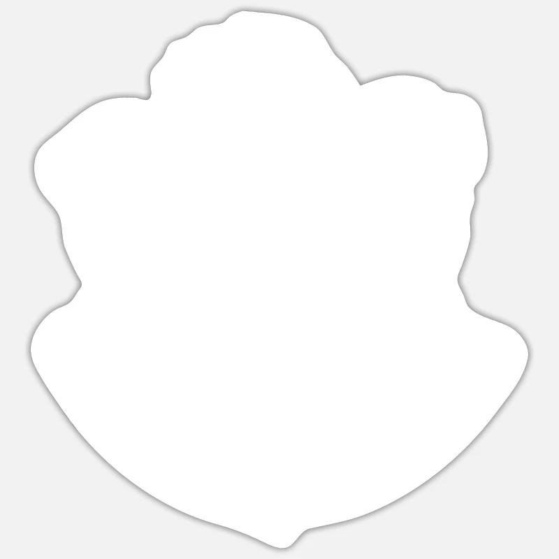 Éclaireur - Sticker taille S (10 x 10 cm) - blanc mat