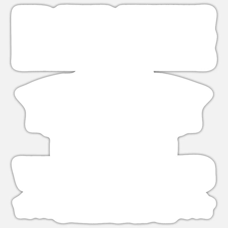 Rente 2024 Eine Echte Legende Verlässt das - Sticker Größe S (10 x 10 cm) - Mattweiß