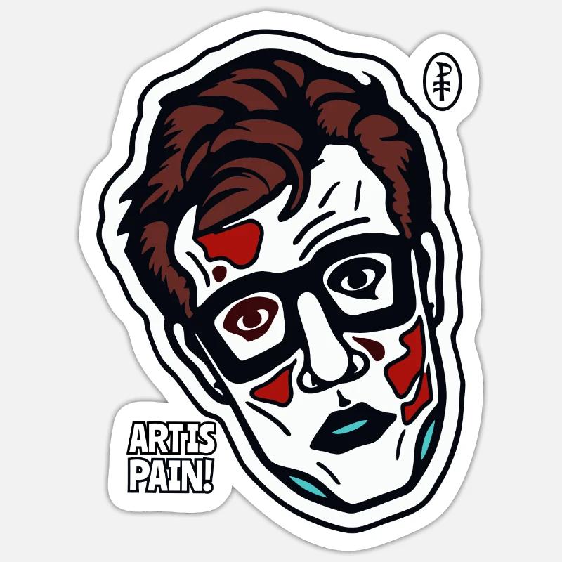 Sticker Größe S (10 x 10 cm) - 
